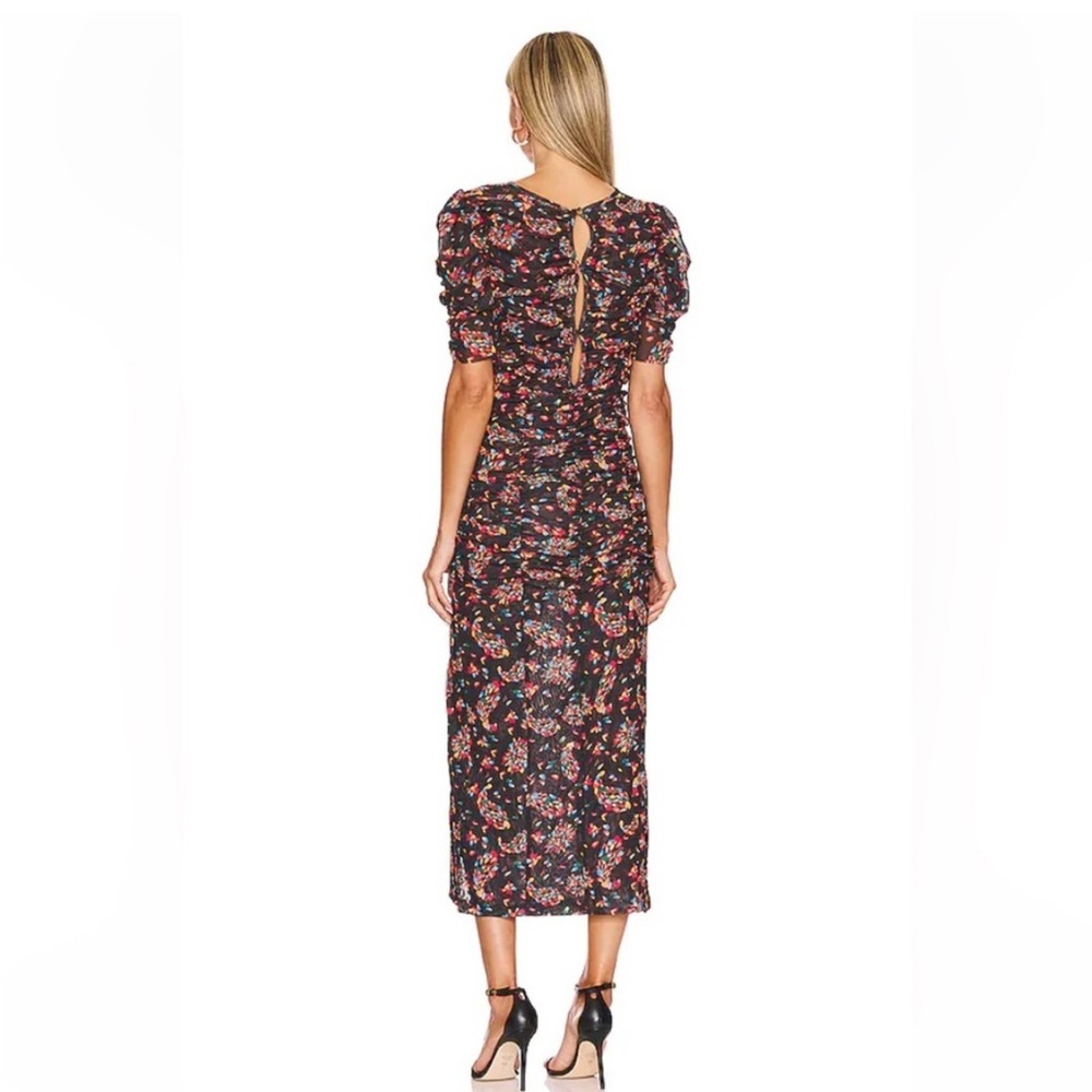 Free People Dress Floral Briella Midi - Picture 2 of 9
